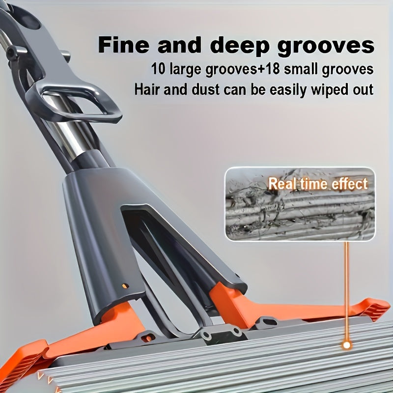 AquaSqueeze Pro Mop – Hands-Free Cleaning Kit with 3 Absorbent Refills