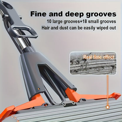 AquaSqueeze Pro Mop – Hands-Free Cleaning Kit with 3 Absorbent Refills