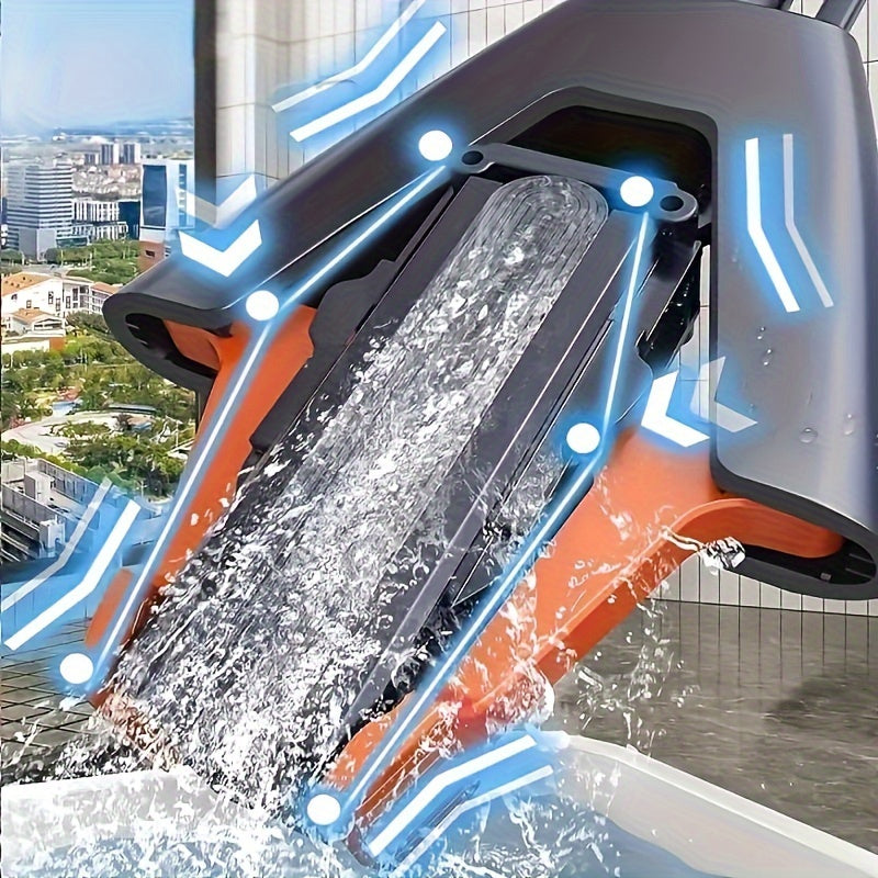AquaSqueeze Pro Mop – Hands-Free Cleaning Kit with 3 Absorbent Refills