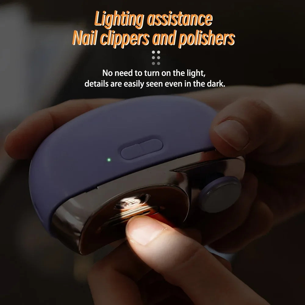 NailPro Luxe – 2-in-1 Electric Nail Clipper and Polisher