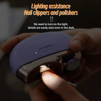 NailPro Luxe – 2-in-1 Electric Nail Clipper and Polisher
