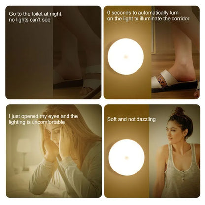 LumiSphere Intelligent LED Motion-Sensor Night Light